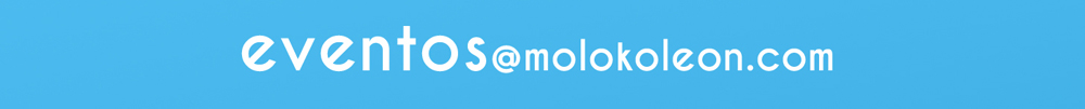 email eventos Moloko Leon
